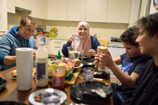 Ramadan in der Siedlung Studhalden