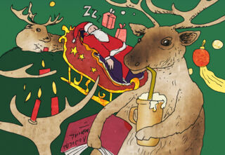 Vor den verschiedenen Auftritten