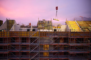 Jetzt schiessen die Häuser in die Höhe