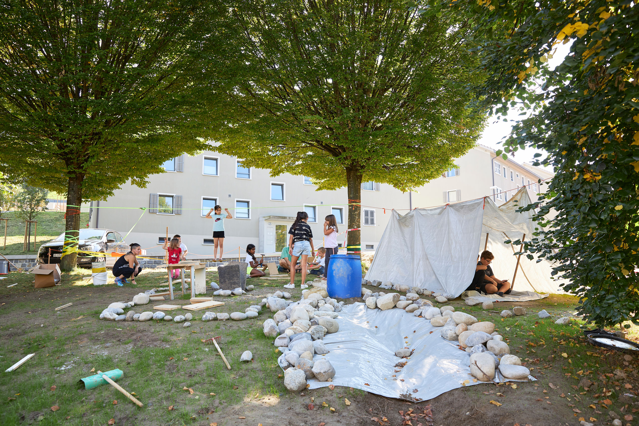 Pop-up-Spielplatz