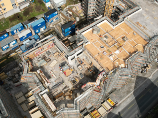 Einblick in den Grundriss