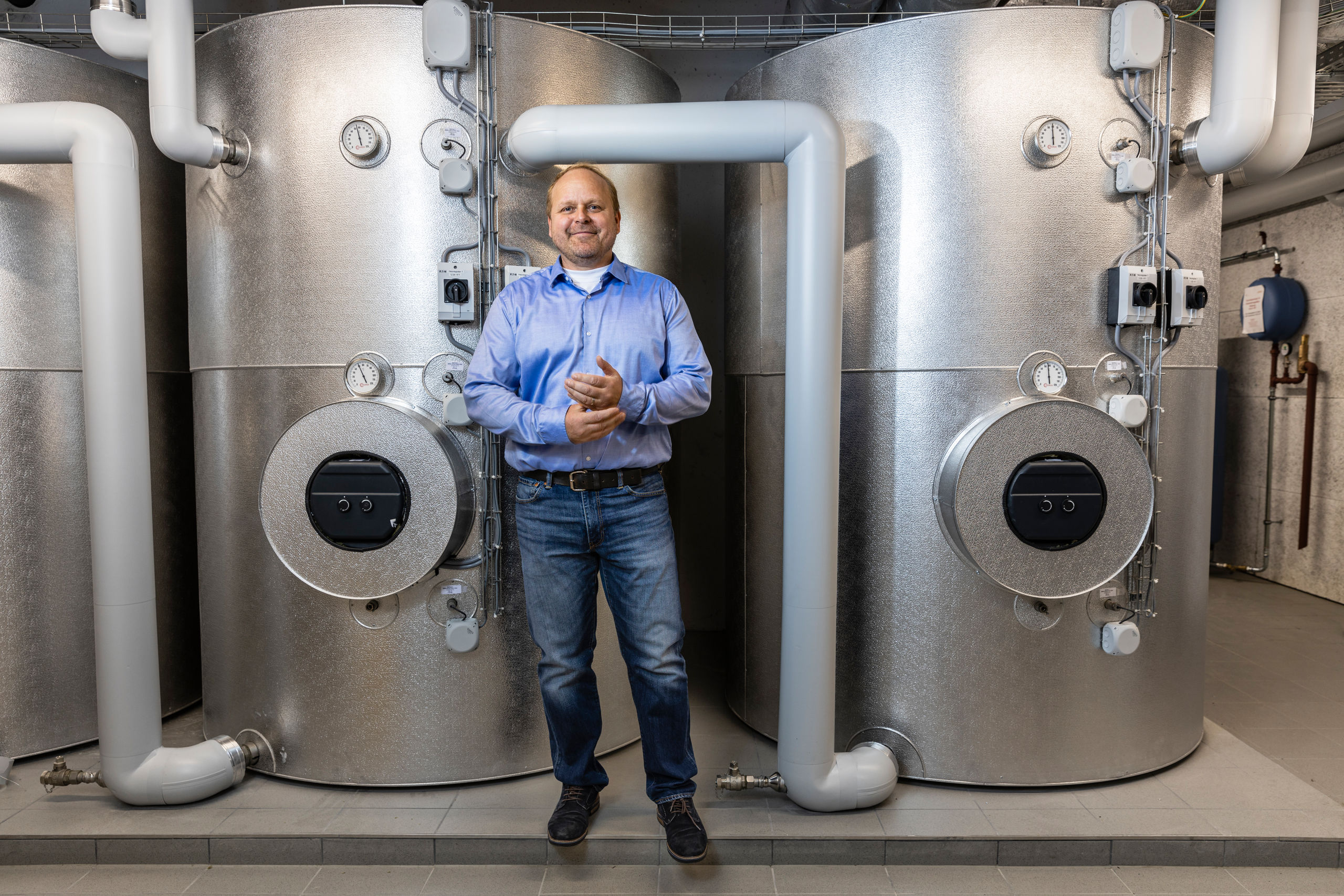 Roland Gasser, Leiter des Bereichs Technische Bewirtschaftung