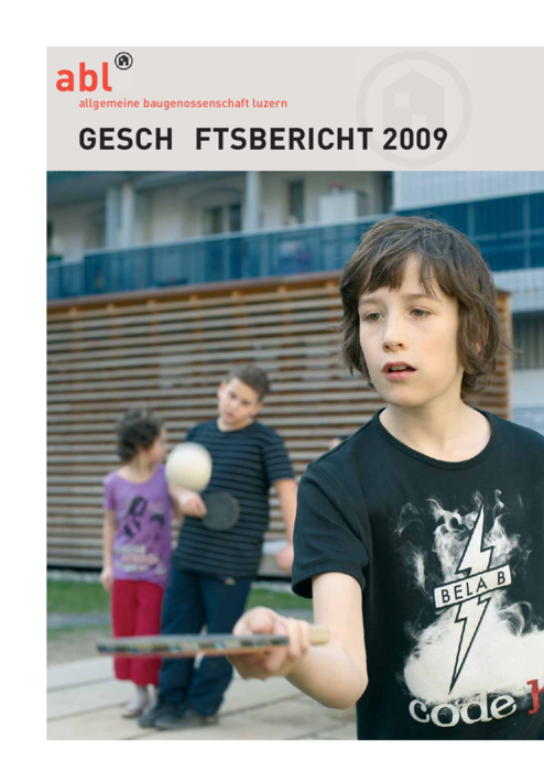 Geschäftsbericht 2009