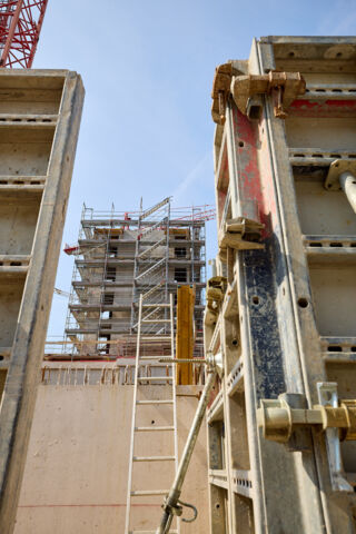 Beim Erdgeschoss angelangt