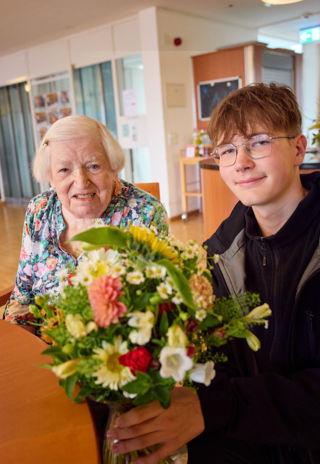 Gratulation mit Herz