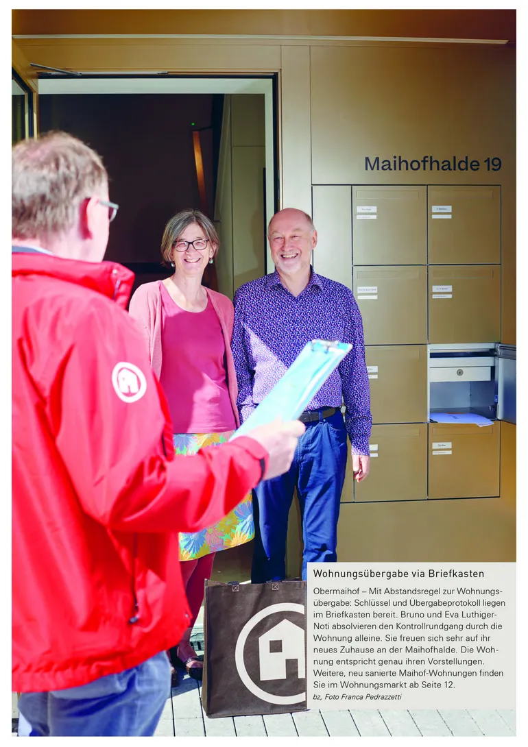 Wohnungsübergabe via Briefkasten