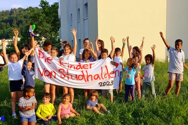Ein heiterer Tag der Nachbarschaft